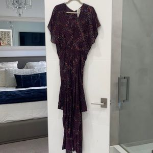 Beautiful FP ONE long dress, purple with specs of color